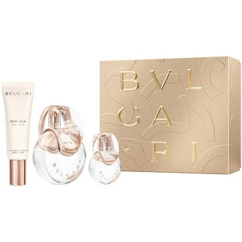 Bvlgari Omnia Crystalline подаръчен комплект: EDT 100 ml, крем за ръце 40 ml и миниатюра EDT 15 ml
