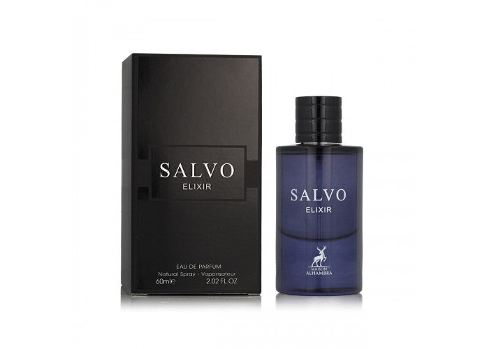 Maison Alhambra Salvo Elixir парфюм за мъже 60ml - мъжки арабски парфюм, мъжки парфюми, подарък, маркови парфюми, оригинални парфюми. Арабски парфюми