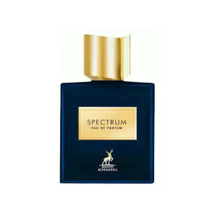 Мъжки арабски парфюм Maison Alhambra Spectrum 100ml EDP с дървесни нотки, ветивер и кожа.