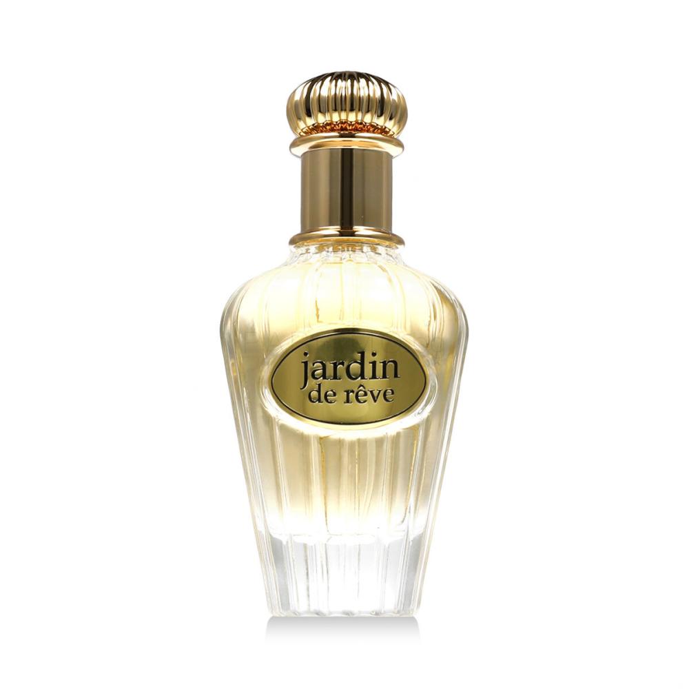 Флакон на Maison Alhambra Jardin De Rêve EDP 100 ml – дамски парфюм с флорално-плодови нотки, вдъхновен от Lancôme Idôle.