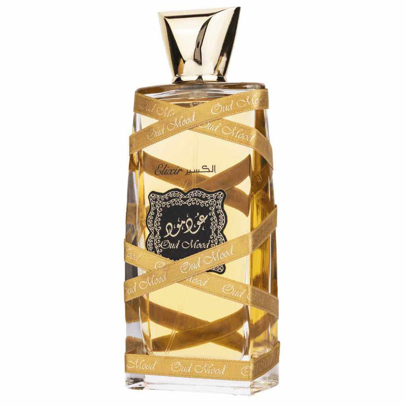 Парфюмная вода унисекс Oud Mood от Lattafa Genuine Elixir