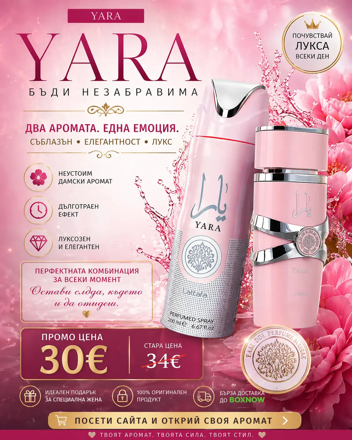 Дубайски парфюм на месеца: Lattafa Yara Pink – Кралицата на екзотичните аромати