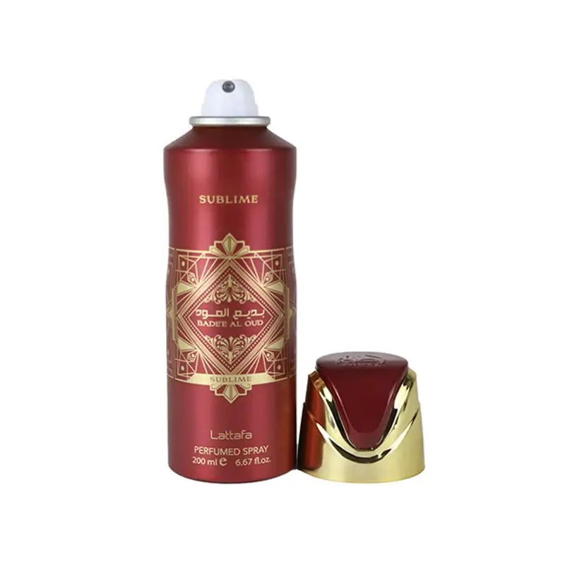 Lattafa Badee Al Oud Sublime унисекс дезодорант, арабски парфюми, топ цена, оригинални парфюми, Lattafa, подаръчен комплект | Scentopia.bg