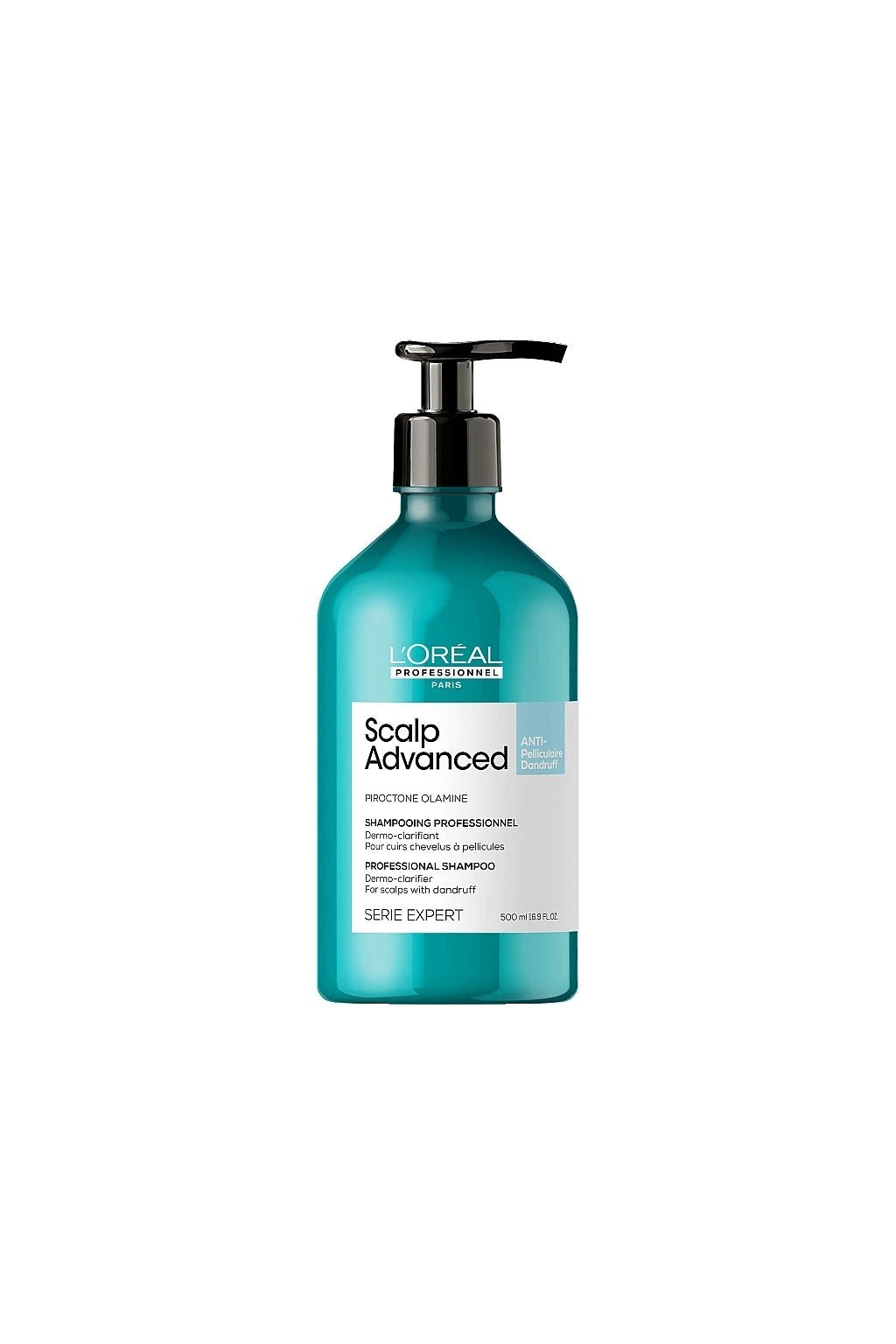 L'Oréal Professionnel Serie Expert Scalp Advanced шампоан 500ml за мазен скалп и ефективно почистване на косата.