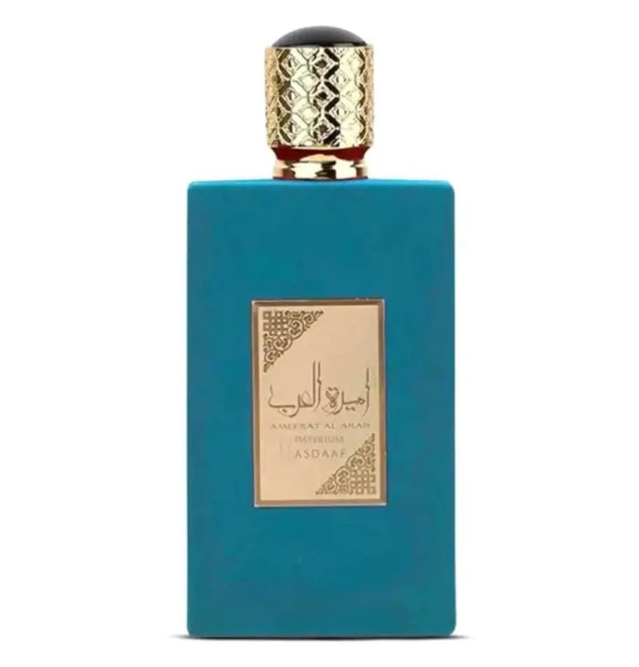 Asdaaf Ameer Al Arab Imperium Eau de Parfum, арабски парфюм с уникален дизайн и аромат.