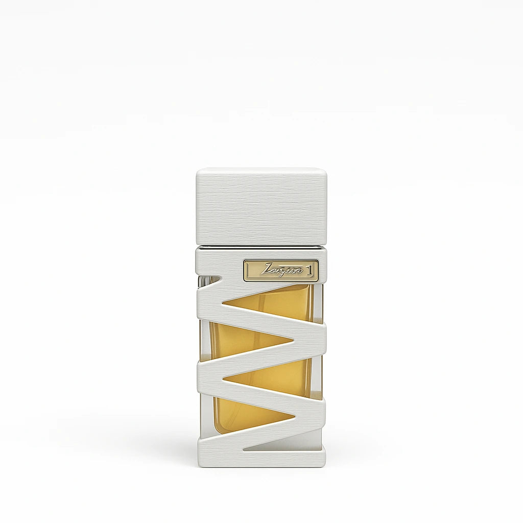 Kasoof White Extract - изискан арабски парфюм в елегантна опаковка, аромат с цитрусови и цветни нотки.