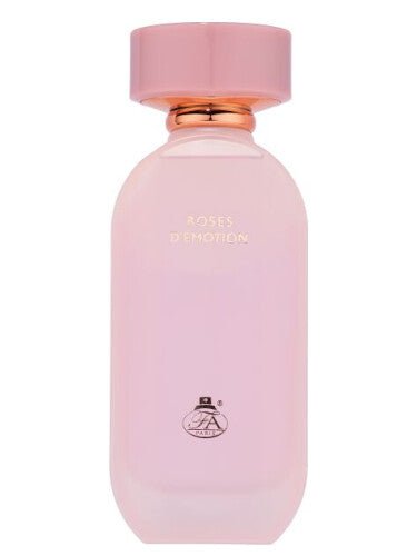 Fragrance World Roses D'Emotion Eau De Parfum - елегантен дамски парфюм в розов флакон с цветни нотки.