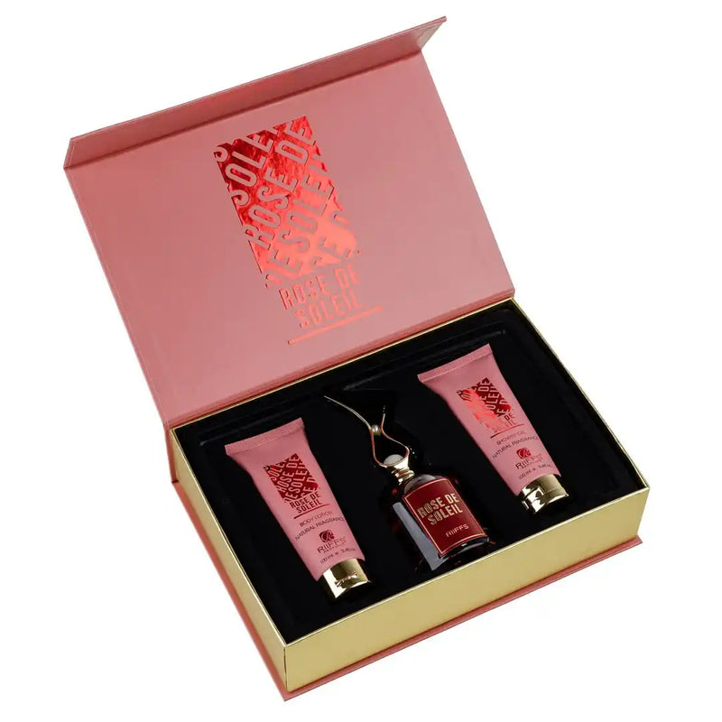 Женский подарочный комплект Cadou Rose De Soleil из 3 частей