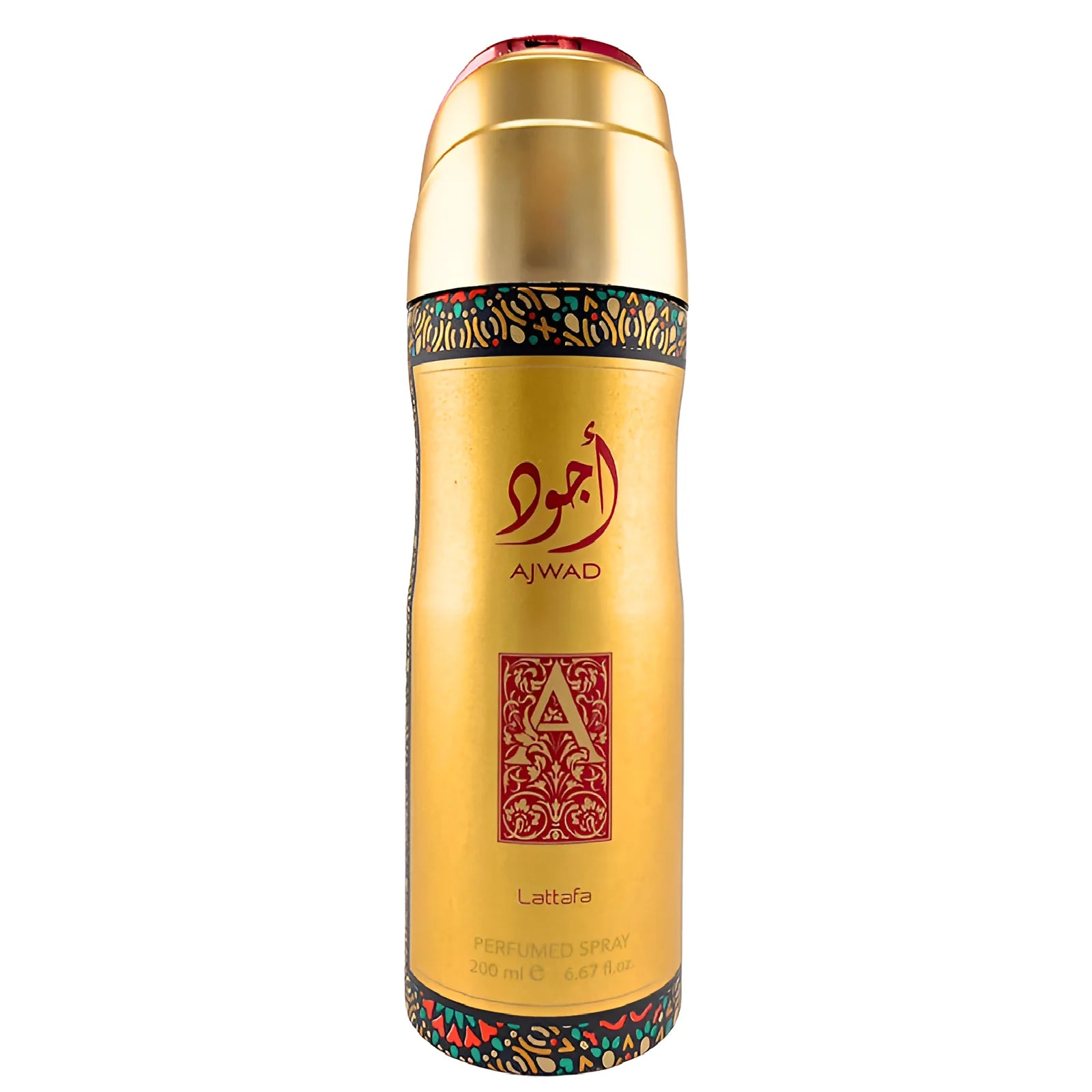 Lattafa Ajwad Deodorant 200ml – арабски дезодорант с плодово-ориенталски аромат и стилна опаковка