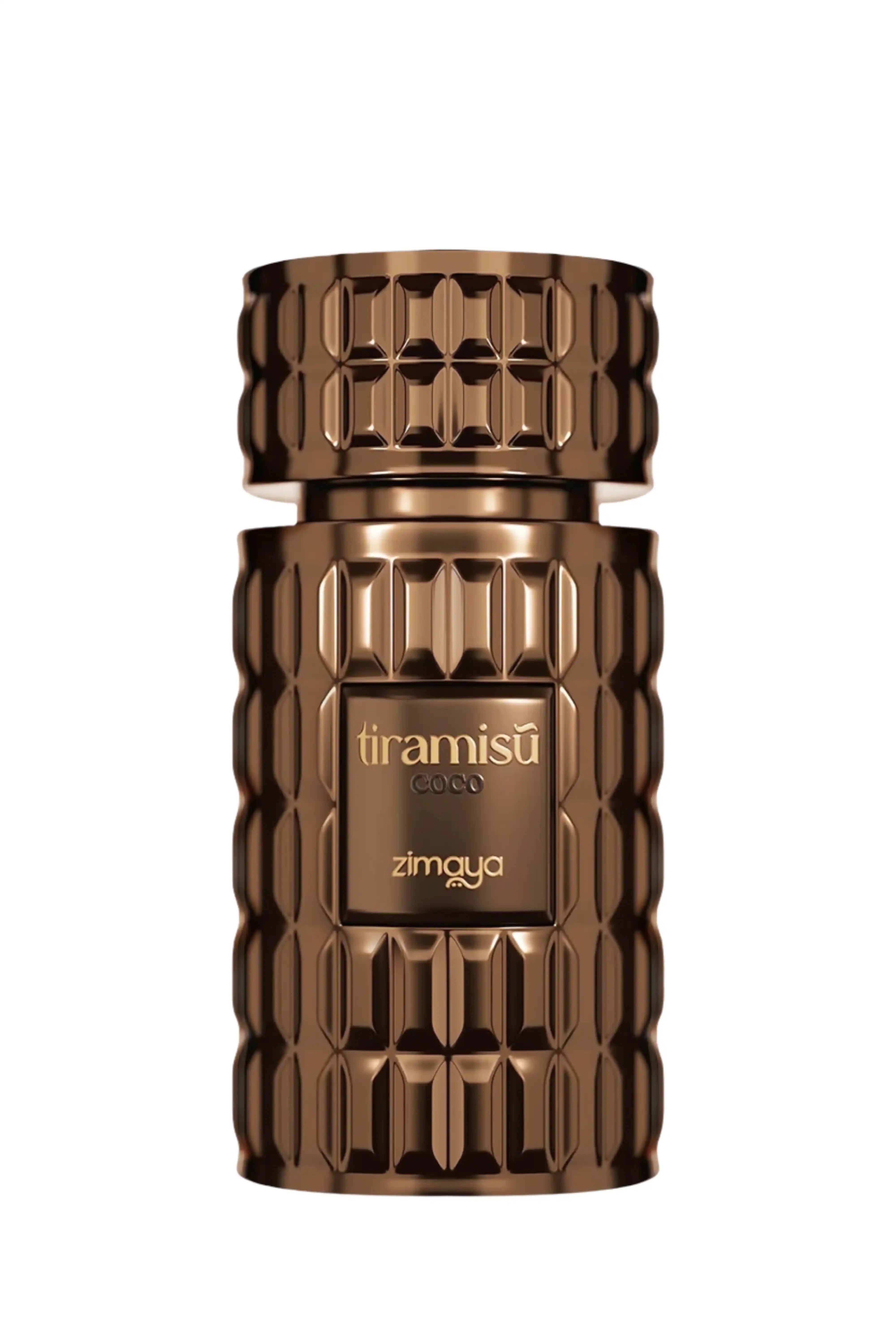 Zimaya Tiramisu Coco дамски парфюм EDP в елегантна опаковка - тропически аромат с кокос и цветя.